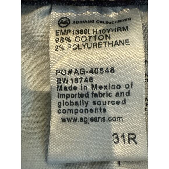 AG Adriano Goldschmied The Legging Ankle Super Skinny Jeans Women's Size 31R - Picture 8 of 16
